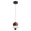 [wow] pequeño candelabro a la cabecera de la cama Estilo Chino Nuevo Lámpara Candelabro para Mesa de Bar de Casa de Huéspedes Media Antigua con Viento Silencioso Grano de Nogal