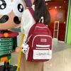 Mochila Escolar Versión Coreana Harajuku Ulzzang Mochila Femenina Estudiante de Secundaria Estudiante de Secundaria Estilo Bosque Color Contrastante Estilo Preppy Mochila Ins