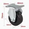 Ruedas de Poliuretano Pu C-Lwsbx38-U C-Lwsbx50-U C-Lwfx38-U C-Lwfx50-U