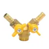 Accesorios rociadores de agua para frenos de camiones de servicio pesado, interruptor rociador de agua, grifo de bola, boquilla de válvula de descarga de agua de cobre puro