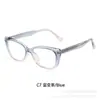 Novos Óculos Azuis Elegantes e Texturizados para o Dia a Dia e Festas, Podem Ser Equipados com Lentes Propionato Azul de Grau