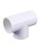 Accesorios de Tubería de Suministro de Agua de PVC de Tres Vías Espesados Igual Diámetro T 20 Adhesivo Tubería de Agua Accesorios de Unión de Plástico 6 Minutos 1 Pulgada Al Por Mayor