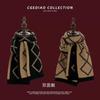 Chal para Mujer en Otoño e Invierno, Bufanda de Cuello Cálida tipo Pulóver, Chal de Punto de Cuello Alto para Hombros, Estilo Coreano, Elegante Chal Bufanda Dividida