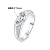 Conjunto de prata 925 anel de moissanita anel simples olho de cavalo moisan AliExpress TUMU fornecimento transfronteiriço
