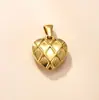 Pingente Único, Joia de Pingente de Aço Inoxidável Transfronteiriça, Colar de Coração com Microincrustação de Diamante, Acessórios Elegantes de Joalheria DIY de Luxo Leve