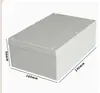 Caja de conexiones impermeable para interiores y exteriores, caja de alimentación sellada, caja impermeable de ABS, caja de derivación de cables de plástico