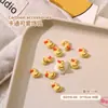 Arte de Uñas de Dibujos Animados Joyería de Diamantes Resina Mixta Animal Lindo Oso de Pastel Pato Lindo Accesorios de Uñas DIY