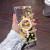 ¿Es artículo popular de celebridad de Internet flor amarilla y hoja funda de teléfono magnética para Apple 17 cubierta protectora transparente para iPhone 16
