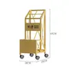 Suporte de Guarda-chuva, Rack de Armazenamento, Suporte de Guarda-chuva Comercial de Grande Capacidade para Lobbies de Hotéis, Salas de Aula e Salas de Aula