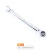 Chave de Catraca Flor de Ameixa Cruzada Catraca Automática Conjunto de Chaves de Uso Duplo Economia de Trabalho Chave Rápida Ferramentas de Reparo Automotivo