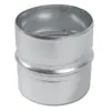 Duto espiral galvanizado para ventilação, remoção de poeira, exaustão de fumaça, resistente a altas temperaturas, tubos de aço anticorrosivos