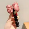 Goma para el pelo de verano para mujer 2026 Nuevo estilo Trenza de burbujas recta Anillo para el pelo de cable telefónico Cuerda para el pelo con cuentas lindas Accesorio para el pelo