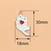 Componentes de accesorios DIY de la serie de animales transfronterizos: accesorios hechos a mano de gato y pez para manualidades DIY, componentes de accesorios DIY de alto valor