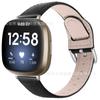 Adequado para Pulseiras de Smartwatch Fitbit Versa3/Sense, Pulseiras de Couro de Alta Qualidade para Versa4, Em Estoque