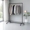 Estante de exhibición de ropa con ruedas perchero móvil pórtico de tubería de agua ropa de mujer de pie sala de transmisión en vivo tienda de tintorería perchero