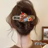 Pinza para el Cabello de Pico de Pato para Mujer 2026 Nuevo Estilo Pinza de Garra para el Cabello Parte Posterior de la Cabeza Sensación de Alta Gama Pinza Recta Accesorios para el Cabello Pinza Horquilla para Mujer