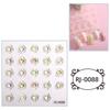 Zhengxiang transfronterizo 2023 pegatinas para uñas relieve 5D Halloween Navidad niños europeos y americanos pegatinas para uñas personalizadas venta al por mayor