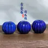 Accesorios de Cuentas de Calabaza de Lapislázuli Natural, Cuentas de Melón, Cuentas de Manzana, Cuentas de Tambor, Cuentas Espaciadoras para DIY, Accesorios de Estrella y Luna, Accesorios de Bodhi