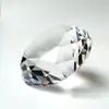 Atacado Cristal Branco Diamante Vitral Diamante Decoração de Casa Enfeites Presente de Casamento Citrino Artesanato