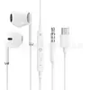 Auriculares con Cable Semi-In-Ear Tipo-C de Audio Digital Modelo Privado Transfronterizo con Micrófono Cabezal Redondo de 3.5mm Venta Directa de Fábrica
