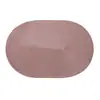 Jogo Americano Oval Fresno Americano 46cm x 31cm Polipropileno Dourado - Lyor