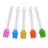 En stock herramientas de cocina cepillo de silicona dividido Cepillo para aceite cepillo para barbacoa de alimentos cepillo de cocina cepillo para condimentos tamaño pequeño