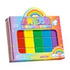 Cubos Magnéticos Coloridos Materiales Didácticos Bloques de Construcción Educativos para Estudiantes de Primaria Matemáticas Geometría Sólida de Seis Caras Modelo Estéreo Juguetes