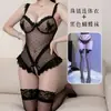 Lingerie Sexy para Mulheres, Renda, Body Sexy Transparente, Malha Borboleta, Tentação Pura Desejo, Fundo Aberto, Não Precisa Tirar, Sedução 8254