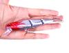 Cebo Luya de múltiples secciones para peces, anzuelo de tanque de sangre de 14 g suspendido, cebo duro Mino de lance largo, pesca en mar lenta, trolling, cebo falso Milo