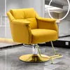 Silla de Barbería, Silla Especial para Cortar el Cabello de Celebridades de Internet para Salón de Belleza, Lujo Accesible, Simple, Asiento Elevable para Teñido y Permanente, Taburete de Peluquería