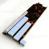 Estante Magnético de Acrílico de Doble Capa Vertical con Diseño de Carey Retro para Mahjong, Organizador y Soporte de Exhibición de Cartas de Mano de Mahjong para Uso en Casa, Venta al por Mayor
