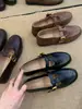 Sapatos Mary Jane Retrô, sapatos femininos, novo estilo coreano 2026, estilo britânico, fivela dourada, tira única, sapatos pequenos de couro, mocassins