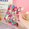 Gomas para el pelo de bebé que no dañan el pelo, gomas elásticas de alta elasticidad para trenzas de niños, gomas para el pelo de pulgar primavera/verano para niñas pequeñas