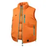 Chaleco Nuevo Engrosado con Cuello Alto para Hombre en Otoño e Invierno Chaleco Cálido a Prueba de Viento Dopamina Chaleco Chaleco Chaqueta