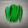Multicolor 4 polegadas Gota d'água Golfinho Pena Real Pena Direita Pena de Peru Arco Recurvo Composto Arco Tradicional Acessórios Universais para Arco