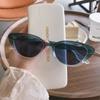 Gafas de sol estilo ojo de gato de estilo coreano para mujer, gafas de sol de verano con foto de cara redonda pequeña de celebridades de Internet, gafas de protección solar y sombreado de estilo ins de alta calidad