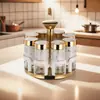 Suministros de Cocina Botella de Vidrio para Condimentos Frasco para Condimentos Botella para Condimentos Botella con Agujeros Giratoria para Espolvorear Botella para Pimienta Venta al por Mayor en stock