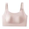 Base Líquida Soporte Suave Tirante Ancho de Hombro Brasier Mujer Tira de Gelatina Sin Costuras Nude Cómodo Deportivo Talla Grande Íntimos Push-Up