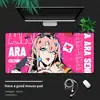 Mouse pad grande anime cyberpunk transfronteiriço, tapete de mesa para jogos inspirado em tecnologia, apoio para teclado de computador, borracha antiderrapante