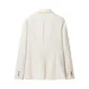 2025 primavera nuevo temperamento europeo y americano ropa de mujer transfronteriza moda pequeña fragancia abrigo de un botón w091 2481