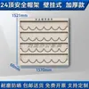 Estante para Guardar Cascos de Obra Estante para Guardar Cascos de Taller Estante para Cascos Montado en Pared de Pie