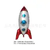 Globos de foil de cohete con temática espacial, decoración para fiesta de cumpleaños infantil, globos multicolores con forma de caricatura