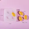 Novo Mini Brinquedo de Comida Sobremesa Bolo Sorvete Pequeno Molde Squishy Molde de Silicone Artesanal DIY