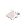 Suministro exclusivo transfronterizo 10000mAh gran capacidad carga rápida 22.5W fácil de transportar puede ser carga rápida bidireccional cable incorporado