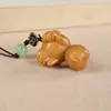 Palo de rosa Madera de oveja Pequeña Talla en madera Adorno creativo Colgante Llavero Zodiaco Oveja Cadena para teléfono móvil Colgante para bolso Accesorios