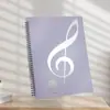Carpeta de partituras A4 para estudiantes, libro de partituras de piano impermeable y plegable, carpeta de partituras A4 al por mayor