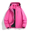 Chamarra cortavientos de otoño Enbu para hombre, estilo pareja para exteriores, marca de moda, disponible en varios colores, chamarra con capucha unisex