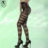 Medias Jacquard para Mujer, Estilo Delgado de Verano, Diseño de Puntos Corazón, Efecto Pierna Desnuda, Esencial de Verano, Medias Negras, Realzan la Piel, Medias Sexy, Protección Solar