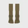 Calcetines de Yoga de Cinco Dedos para Mujer, Calcetines hasta la Pantorrilla, Resistentes al Desgaste, Profesionales, Antideslizantes, Calcetines Deportivos, Fitness, Pilates, Calcetines para el Suelo, Calcetines de Compresión