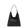 Bolso de Hombro con Patrón Tejido de Moda Coreana de Nicho para Mujer 2025 Otoño Nuevo de Aspecto Elevado